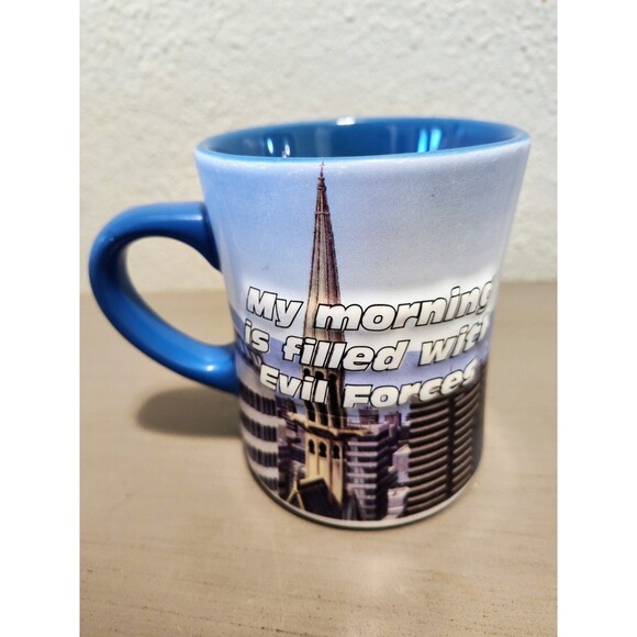 Universal Studios Marvel Spider-Man 3D Mug Blue Coffee Cup HTF Superhero Gift - Picture 5 of 9